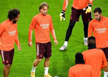 تشكيل ريال مدريد ضد هويسكا مودريتش ومارسيلو أساسيان