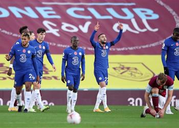 فيديو بعد هدفه الأول في الدوري الإنجليزي حكيم زياش يكرر إنجاز كوستا مع تشيلسي