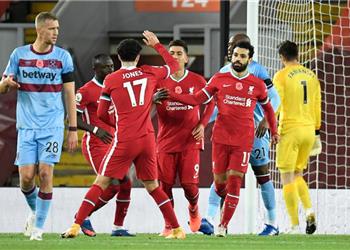 فيديو محمد صلاح يسجل هدف التعادل لـ ليفربول من ركلة جزاء في وست هام يونايتد