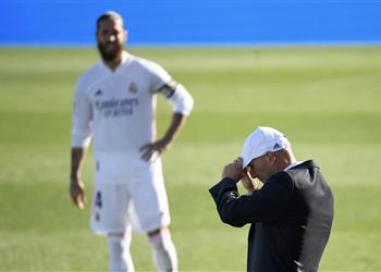 زيدان في ورطة شكوك حول مشاركة نجم ريال مدريد أمام إنتر ميلان