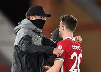 جوتا يكشف كلمات كلوب قبل مشاركته في مباراة ليفربول ووست هام