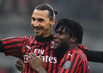 فيديو بأسيست رائع من إبراهيموفيتش كيسيه يسجل هدف ميلان الأول أمام أودينيزي