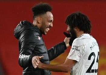 آرسنال يرشح محمد النني للقب رجل المباراة أمام مانشستر يونايتد