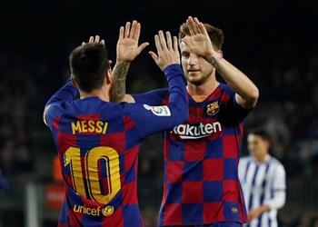 راكيتيتش رد ا على سيتين ميسي يحتاج إلى معاملة خاصة جد ا