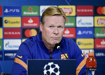 كومان يوضح موقف تير شتيجن من المشاركة أمام دينامو كييف ويؤكد الجماهير سعداء بما نقدمه