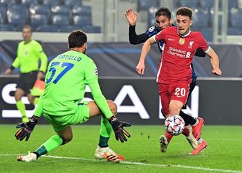 فيديو جوتا يسجل هدف ليفربول الأول أمام أتالانتا بدوري أبطال أوروبا