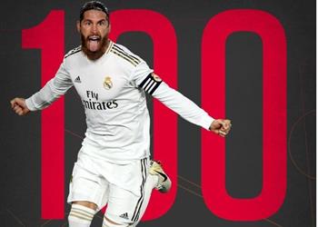راموس سعيد بالوصول إلى 100 هدف والأهم أن يفوز ريال مدريد