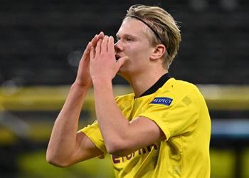 بوروسيا دورتموند يحسم الجدل بشأن بند الرحيل في عقد هالاند