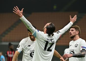 فيديو ليل يوقف سلسة انتصارات ميلان بـ هاتريك يازيجي