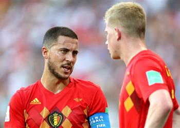 قائمة بلجيكا لمباراتي إنجلترا والدنمارك في الأمم الأوروبية استدعاء دي بروين وهازارد