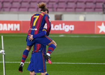 للمرة الأولى في 2020 جريزمان يصنع ويسجل بمباراة واحدة