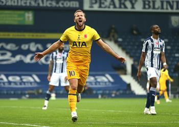 فيديو هاري كين يقود توتنهام لصدارة الدوري الإنجليزي بفوز قاتل على وست بروميتش