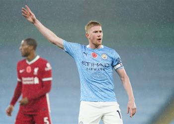 فيديو دي بروين يهدر فرصة التقدم من ركلة جزاء لـ مانشستر سيتي أمام ليفربول