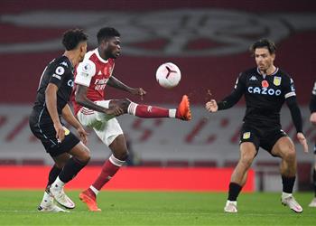 بارتي يخرج مصاب ا من مباراة آرسنال وأستون فيلا