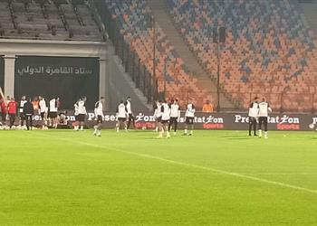 صور مران منتخب مصر استعداد ا لمواجهة توجو حجازي يشارك
