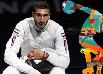 وزير الرياضة ي نهي أزمة احتراف علاء أبو القاسم بطل العالم في السلاح