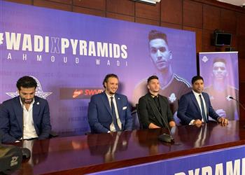 بيراميدز محمود وادي هداف بالفطرة ورفض عروض ا خليجية من أجلنا