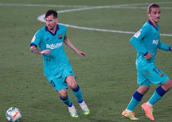 عم جريزمان هناك تقاعس في تدريبات برشلونة لإرضاء ميسي