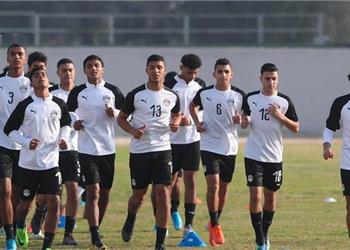 أحمد عيد يظهر في تدريبات منتخب مصر للشباب