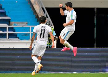 فيديو سواريز وكافاني يقودان أوروجواي للفوز على كولومبيا في تصفيات كأس العالم