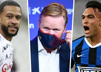 استفتاء من تفضل جماهير برشلونة بين لاوتارو مارتينيز وممفيس ديباي