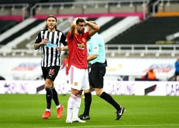 برونو فرنانديز يكشف رسالة عتاب والده بعد إهدار ركلة جزاء أمام نيوكاسل