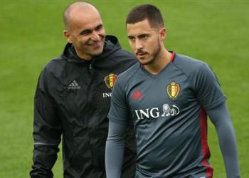 مدرب بلجيكا يوضح موقف هازارد من مباراة إنجلترا في دوري الأمم الأوروبية