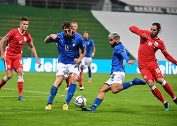 فيديو إيطاليا تتخطى بولندا بثنائية وتقترب من التأهل لنصف نهائي دوري الأمم الأوروبية
