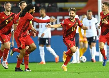 ميرتينز سعيد بالتسجيل أمام إنجلترا في مسقط رأسي وسنستعد لمواجهة الدنمارك