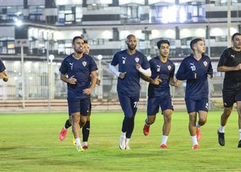 مران الزمالك الظهور الأول لـ روقة وشيكابالا يعلن جاهزيته لمباراة نادي مصر