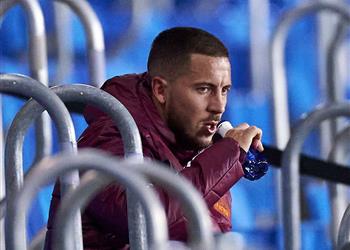 بلجيكا تنتظر نتيجة مسحة هازارد قبل مواجهة الدنمارك في دوري الأمم الأوروبية