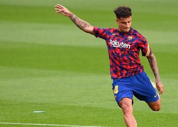 خطوة تفصل كوتينيو عن المشاركة في مباراة برشلونة وأتلتيكو مدريد