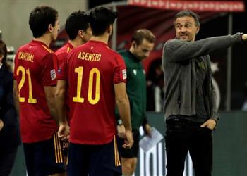 إنريكي بعد سداسية إسبانيا استحقينا المزيد وألمانيا مازالت ضمن الأفضل في العالم