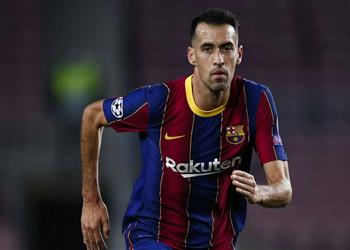 تأكد غياب بوسكيتس عن برشلونة في مواجهة أتلتيكو مدريد