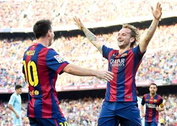 راكيتيتش أشكر ميسي على اللعب بجواره وكنت جزء من أكبر فريق في العالم