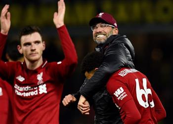 كلوب مستشهد ا بركله للاعبي ليفربول لذلك أصبحت رائع ا