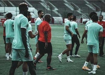 مران الأهلي موسيماني يجتمع بـ ناصر ماهر ومشاركة صلاح محسن وأكرم توفيق
