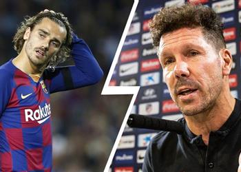 سيميوني يرفض التعليق على وضع جريزمان ويصرح فيليكس ليس ميسي