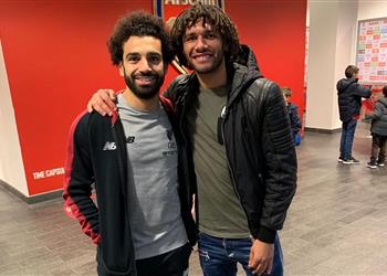 إلى لندن النني ينشر فيديو مع محمد صلاح في الطائرة الخاصة