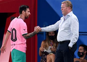 كومان يكشف سبب غياب ميسي عن قائمة برشلونة أمام دينامو كييف