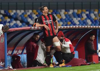 تقارير تكشف مدة غياب إبراهيموفيتش الصادمة عن ميلان للإصابة