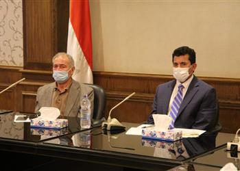 وزير الرياضة يبحث مع حسن مصطفى آخر استعدادات استضافة مونديال اليد 2021