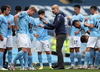 قائمة مانشستر سيتي لمباراة أولمبياكوس في دوري أبطال أوروبا استبعاد دي بروين ووكر