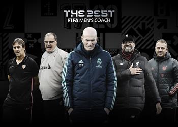 ماذا قدم الخماسي المرشح لجائزة أفضل مدرب في 2020