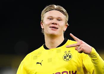 بثنائيته في كلوب بروج هالاند يحطم أرقام رونالدو وميسي ومبابي