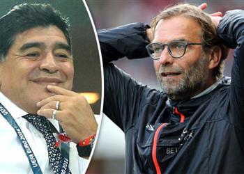 يورجن كلوب سأفتقد مارادونا الإنسان واللاعب