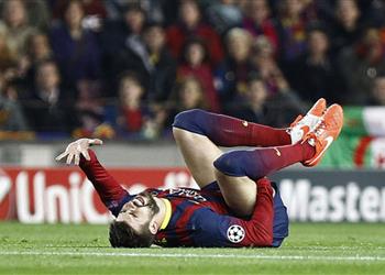 بيكيه يسترجع كواليس أسوأ إصاباته كنت أزحف وبكيت من الألم