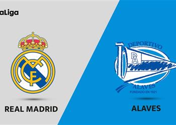 موعد والقنوات الناقلة لمباراة ريال مدريد وألافيس اليوم في الدوري الإسباني