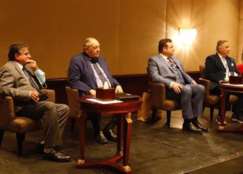 مؤتمر الإعلان عن الراعي الرسمي لـ مصر المقاصة محمد عبد السلام مررنا بظروف صعبة وعثرنا على مستثمر محترم