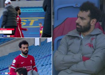 ردود أفعال جماهير ليفربول على غضب محمد صلاح واستبداله أمام برايتون